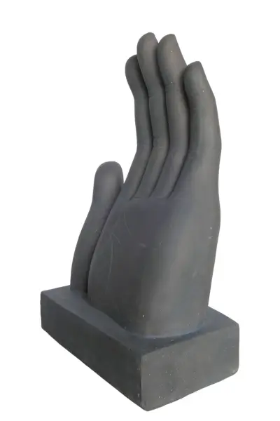 Product image 8 of the product “Praying Hand, 73 cm Height, Cast Stone, Bronze Colour ”